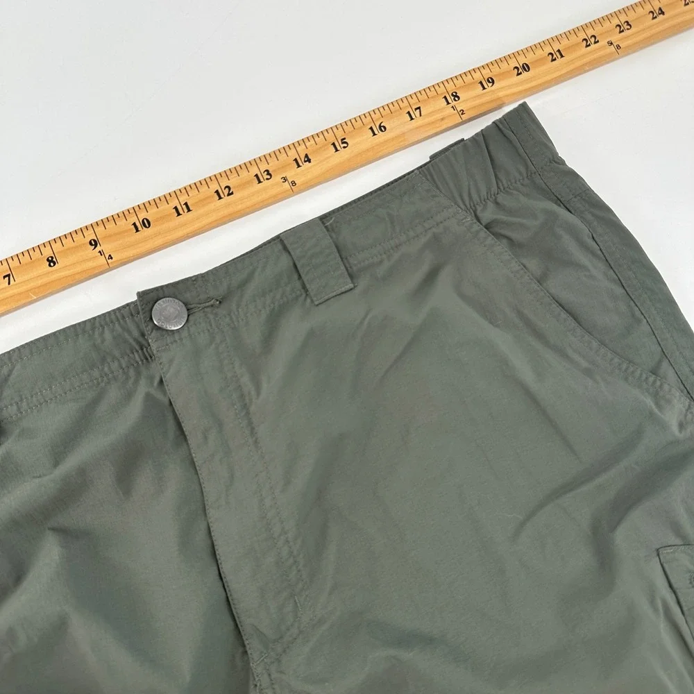 Columbia Omni Shade Sun Protection Convertible Hiking Cargo Pants Men Size 40x32